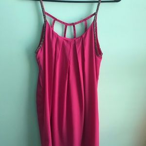 Pink boutique dress